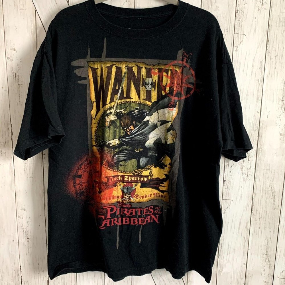 Disney Pirate of the Carribean Jack Sparrow tshirt